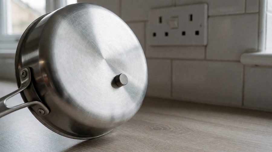 If a fridge magnet grips the base firmly, the pan will work on induction