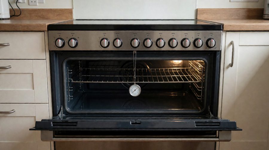 A dial thermometer is the cheapest way to find out whether your oven's settings mean anything